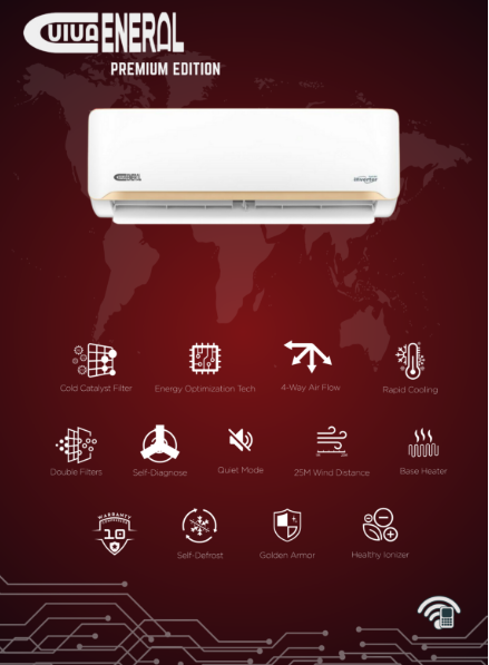 General Viva INVERTER 1.5 ton-wall type